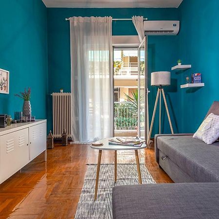 Апартаменты Colourful Apt,Airport Line,6 Min Metro,300 Mbps! Афины Экстерьер фото