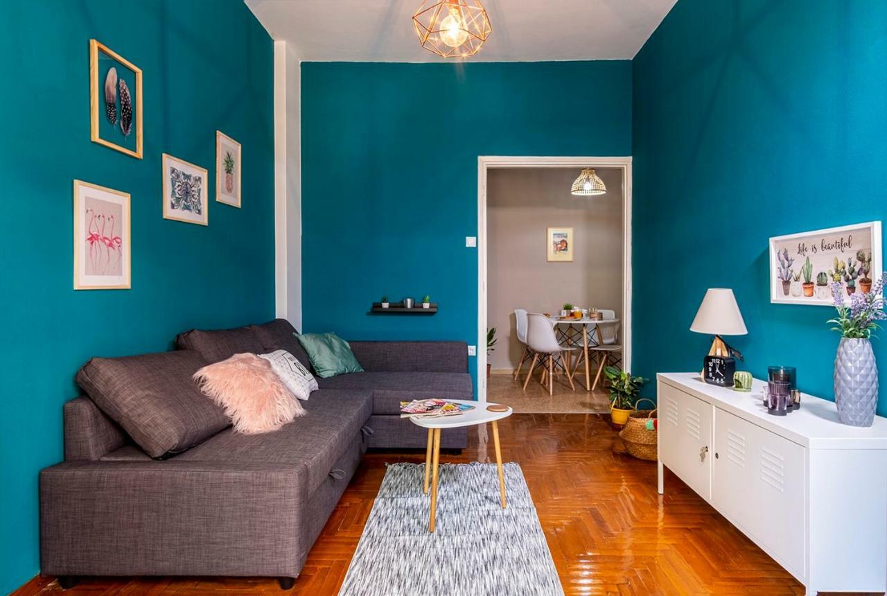 Апартаменты Colourful Apt,Airport Line,6 Min Metro,300 Mbps! Афины Экстерьер фото